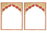 Indian Style Frames A5 - 7 x A4 Pages to DOWNLOAD