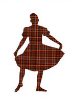 Scottish Dancer Girl - 36 x A4 Pages to DOWNLOAD