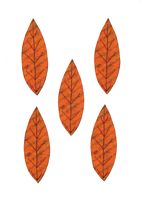 Stitched Leaves - 15 x A4 Pages to Download