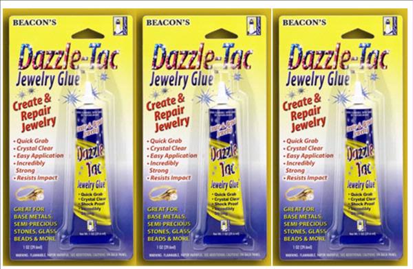 Beacon Dazzle Tac Jewellery Glue Triple Pack