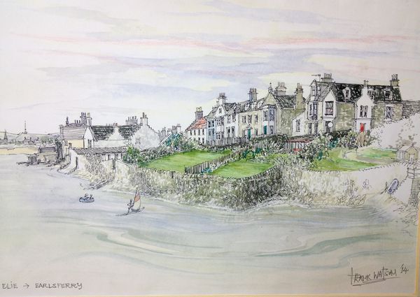 Frank Watson - Elie Towards Earlsferry A3 Hand Finished Print