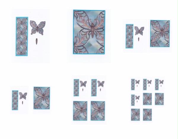 Ceramic Effect Butterfly Project 05 - 6 Pages to Download