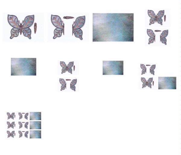 Ceramic Effect Butterfly Project 07 - 9 Pages to Download